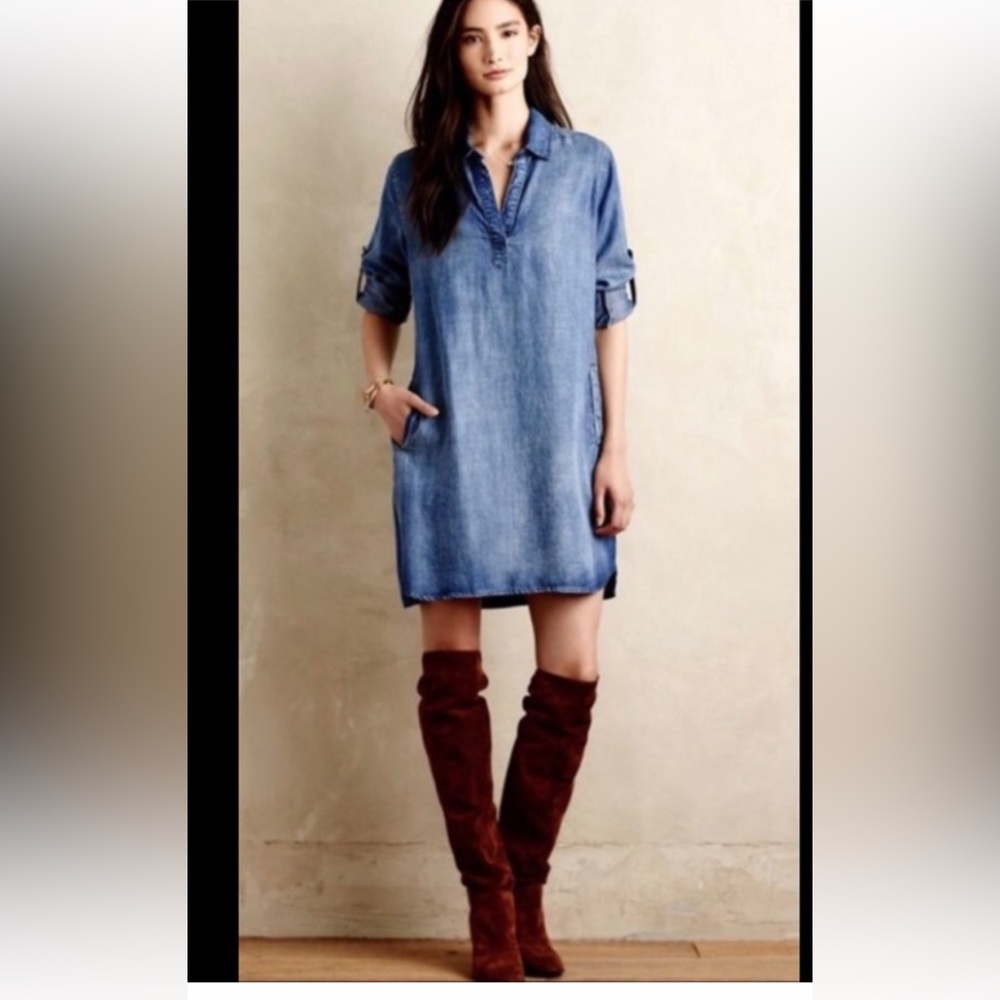 Cloth & Stone Denim Dress